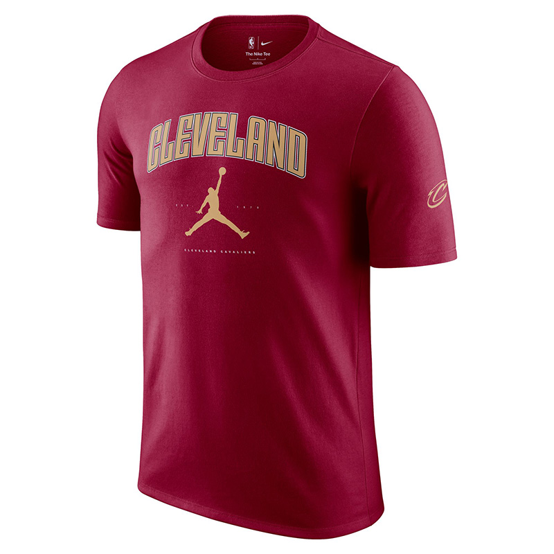 Nike Wine Jordan Tee | Center Court, the official Cavs Team Shop