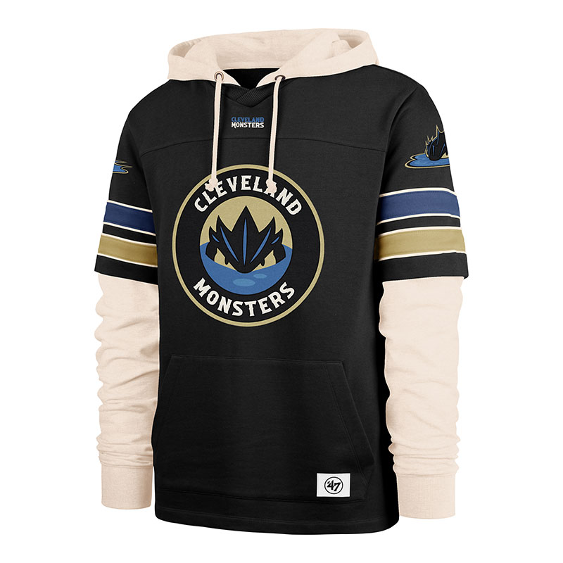 Duo Layer Primary Icon Hoodie | Center Ice, the official Monsters