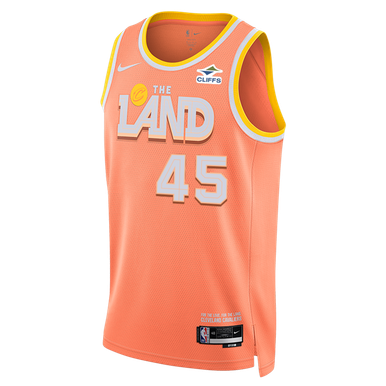 Donovan Mitchell Orange City Edition Swingman Jersey | Center