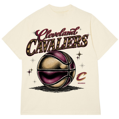 Cavs X Round 21 Gold Rush Cream Tee | Center Court