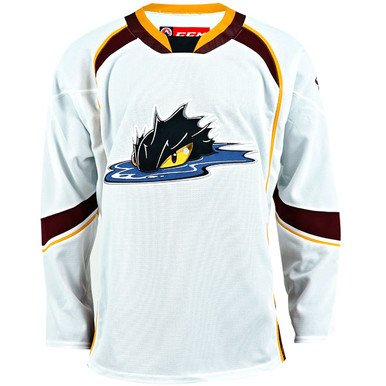 CCM Quicklite Cleveland Monsters Customized Premier Black Jersey