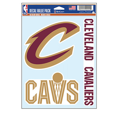 NBA - Cleveland Cavaliers Sticker Toss Red Yardage