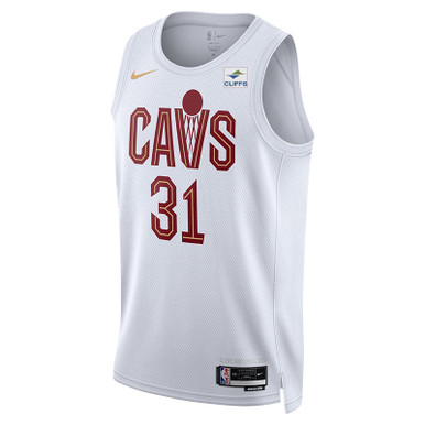 Nike Jarrett Allen City Swingman Jersey in White Size Large | Cavaliers