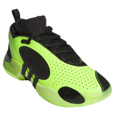 Neon adidas basketball shoes