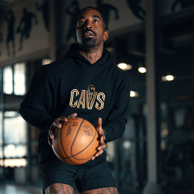 Cavs x Malbon Black CAVS Hoodie | Center Court, the official Cavs