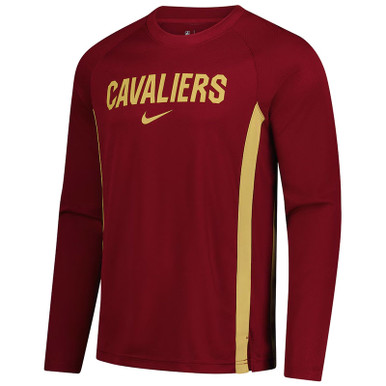 Nike Wine and Gold Pre-Game Long Sleeve Tee | Center Court  display picture 2