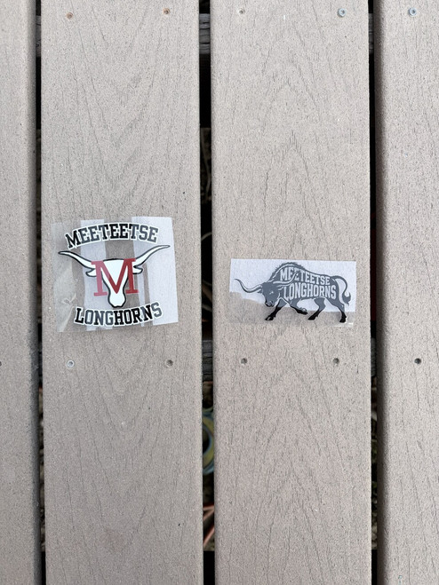Meeteetse Longhorn UV-DTF Stickers