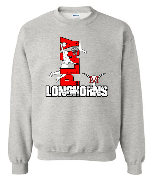 Longhorn Play Crewneck