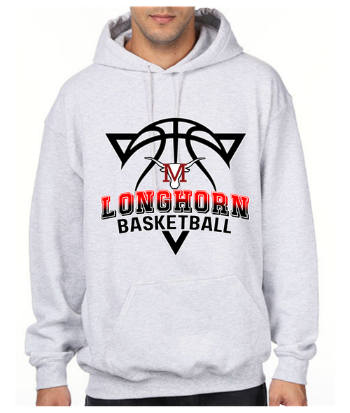 Longhorn Basketball Triangle Hoodie