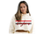 Stripe Longhorn Crop Hoodie