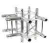 Global Truss SQ-4128 F34 4-Way 90° Square Truss Corner