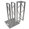 ProX Flex Tower Totem Package with ATA Flight Case, Adjustable 3.3'H - 6.6'H