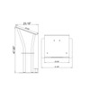 Global Truss DT-Ergo-Lectern-BLK