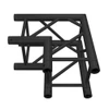 Global Truss SQ-4121 MTE/BLK F34 2-Way 90° Corner