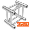 Global Truss SQ-2923P 0.75ft F34 Square Truss Segment