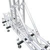 ProX XT-DCS59 59 Inch (149.86cm) Single Truss Tube W-Clamp and Hinge on Each End | 2 Inch | 2mm Wall