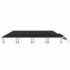 ProX 8x16 Event Stage With Adjustable Legs And 2-Step Stairs