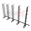 ProX 5M x 2.5M LED Display Panel Ground Support System With Black Linear Truss