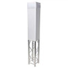ProX White Lycra Truss Sleeve for DJ Booths and Stage Displays