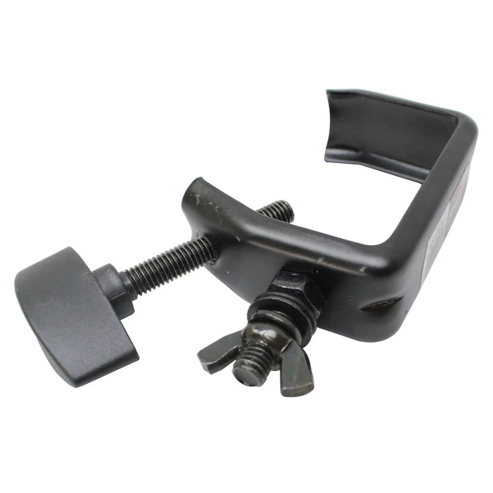 Four pack Global Truss clamps for pipe mounting