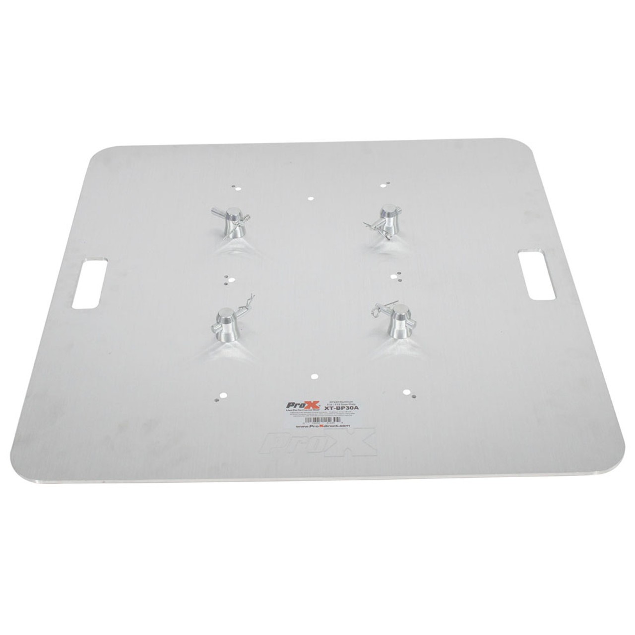 ProX XT-BP30A MK2 30" X 30" 8mm Aluminum Base Plate for F34 and F33 Trussing Fits Most Manufacturers W-Conical Connectors