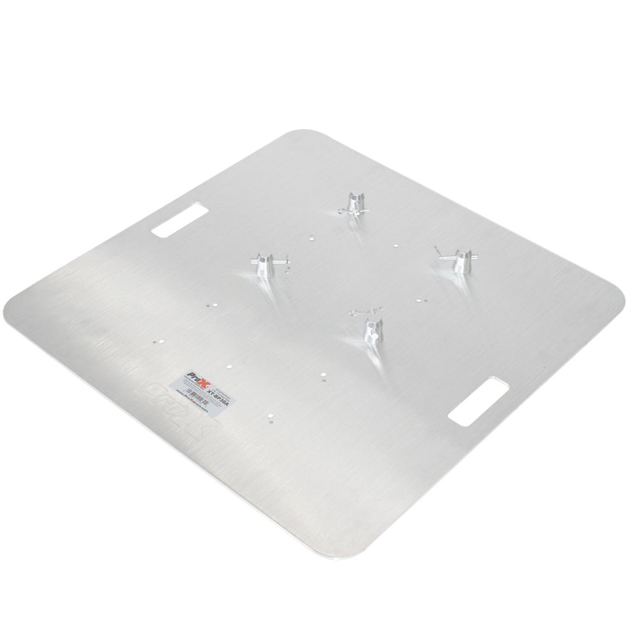 ProX XT-BP30A MK2 30" X 30" 8mm Aluminum Base Plate for F34 and F33 Trussing Fits Most Manufacturers W-Conical Connectors