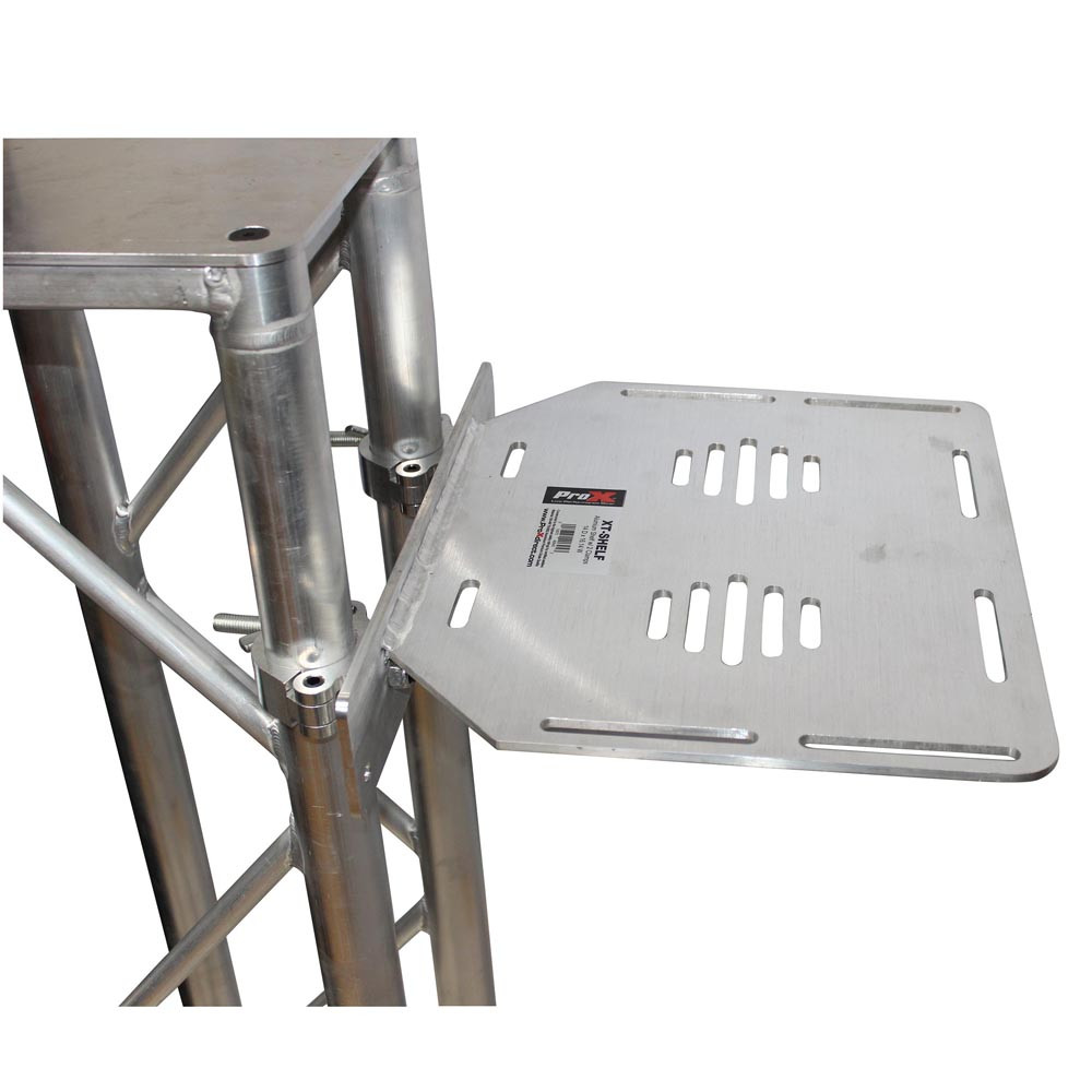 ProX XT-SHELF Aluminum Truss Shelf W-2 Clamps | USATRUSS