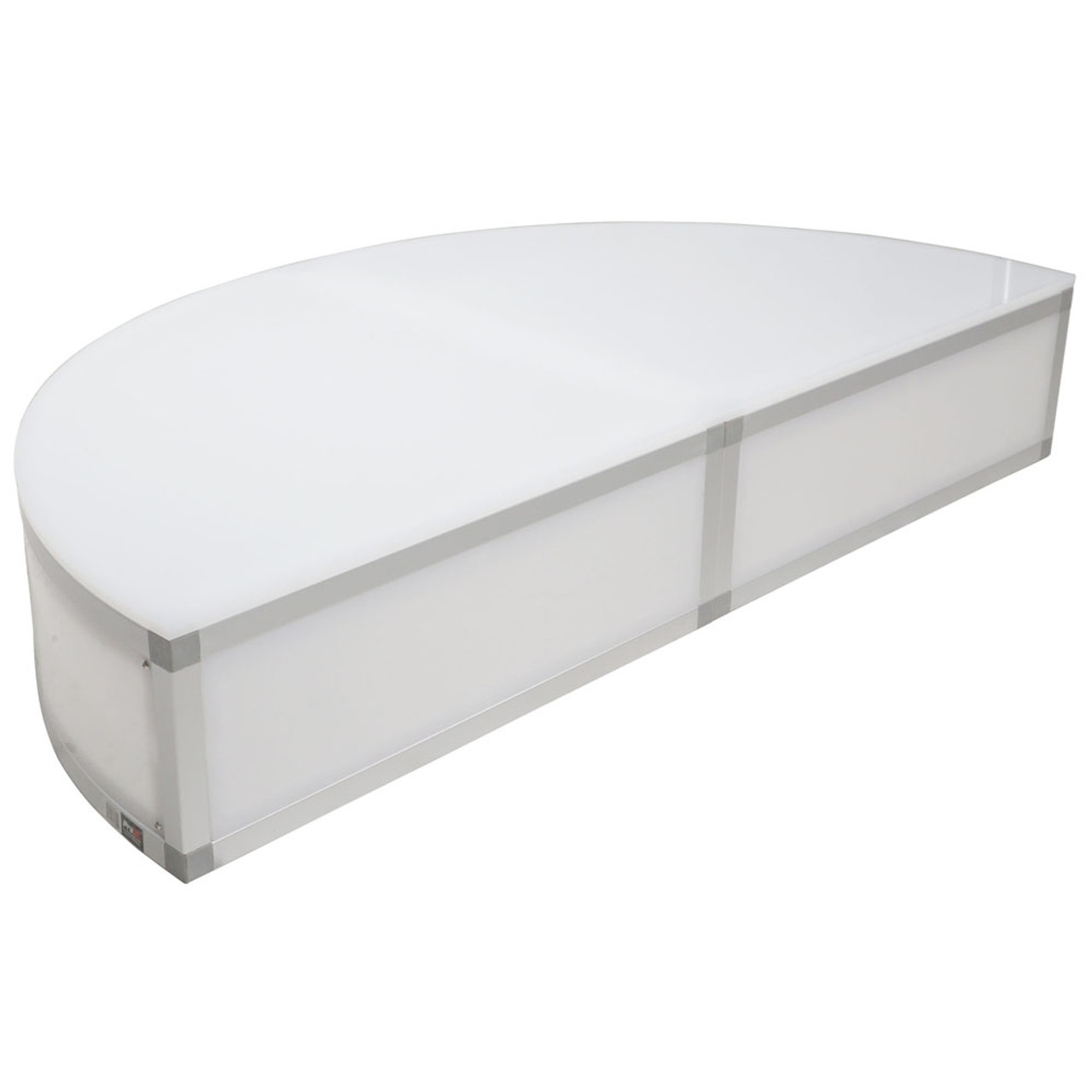 ProX XSA-2X2-8QR LUMOSTAGE™ 8-inch 2x2 ft Quarter Round Acrylic Stage Platform