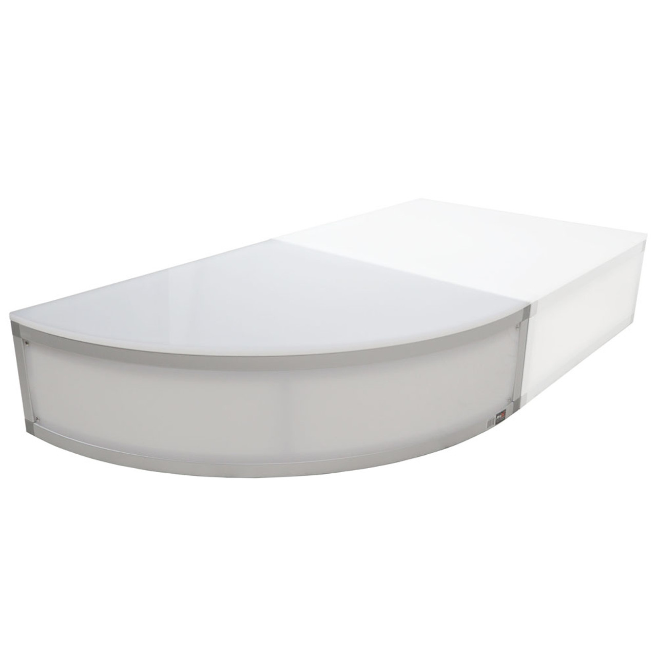 ProX XSA-2X2-8QR LUMOSTAGE™ 8-inch 2x2 ft Quarter Round Acrylic Stage Platform