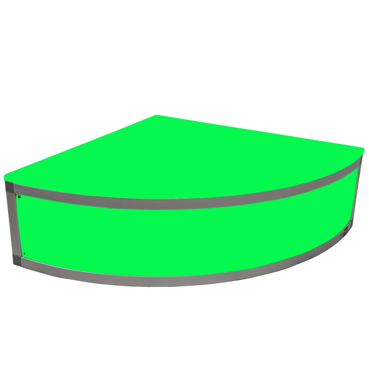 ProX XSA-2X2-8QR LUMOSTAGE™ 8-inch 2x2 ft Quarter Round Acrylic Stage Platform