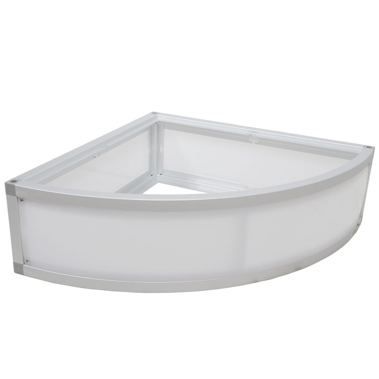 ProX XSA-2X2-8QR LUMOSTAGE™ 8-inch 2x2 ft Quarter Round Acrylic Stage Platform