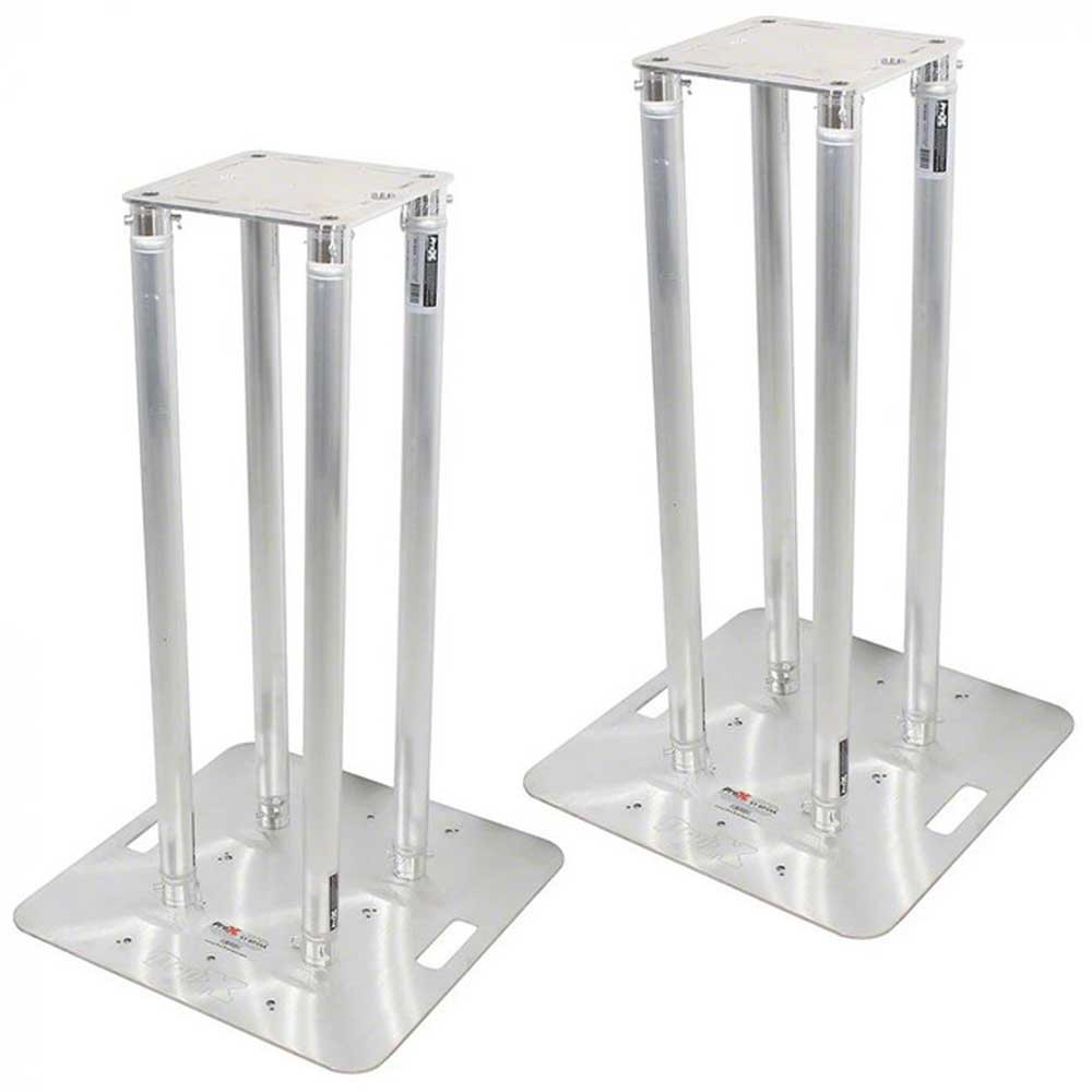 ProX F31 Set of 2 3.28 FT Single Tube Truss Totem Packages with White Covers