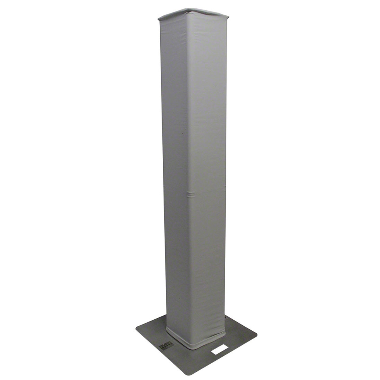 ProX Flex Tower Totem Package with ATA Flight Case, Adjustable 3.3'H - 6.6'H