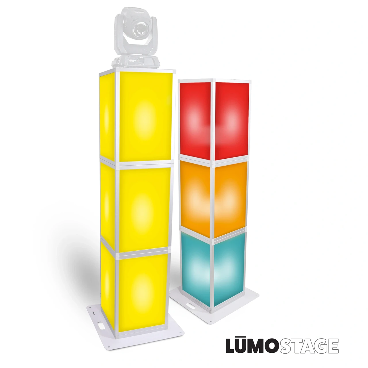ProX XSA-PILLAR6FT 6' LumoStage Acrylic Pillar & Base