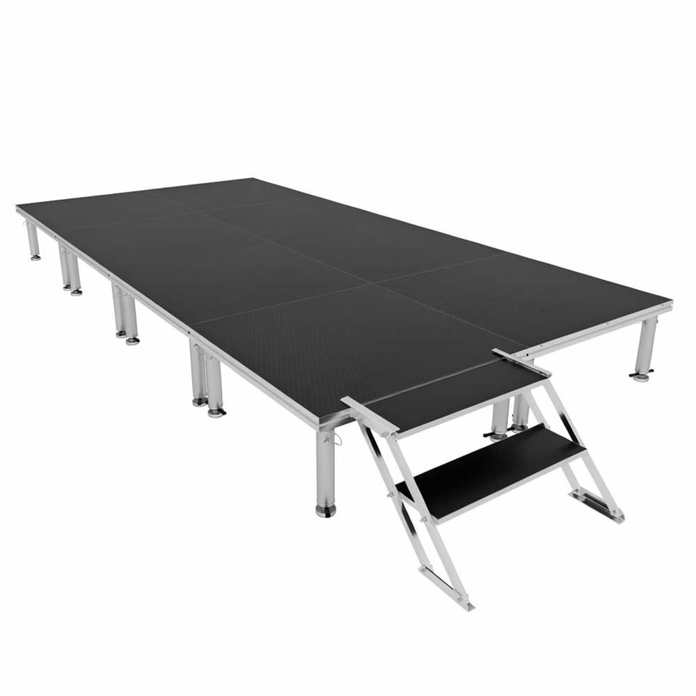ProX XSU-PKG8X16-4X4ST2 8x16 Portable Modular Stage