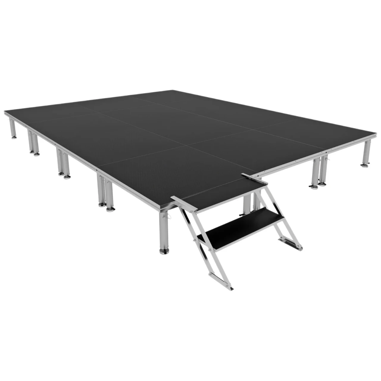 ProX XSU-PKG12X16-4X4ST2 12' x 16' Portable Stage Package