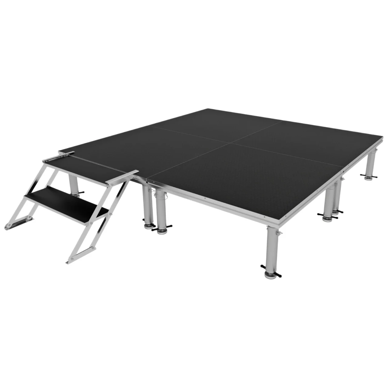 ProX XSU-PKG8X8-4X4ST2 8x8 Stage Platform with Adjustable Legs