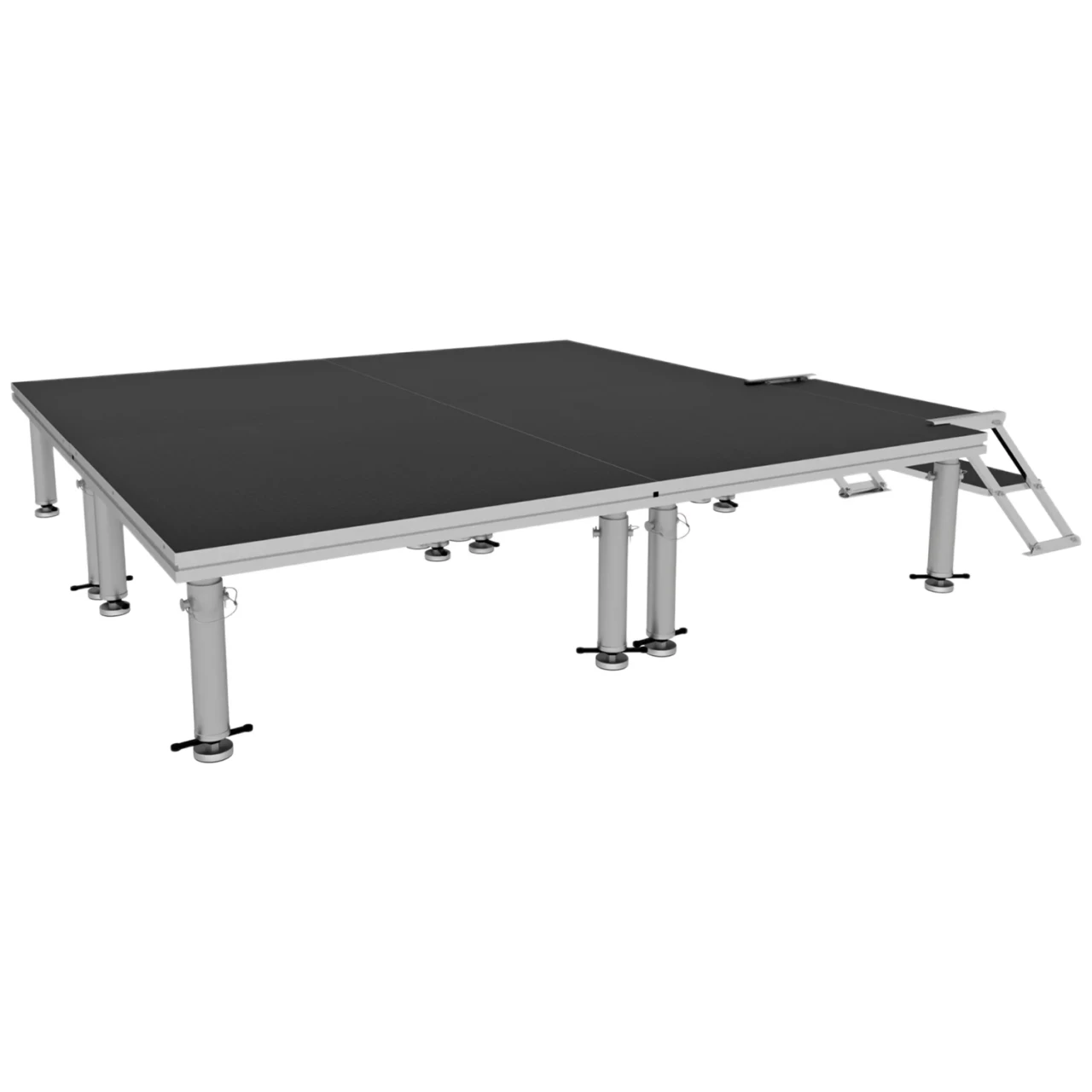 ProX XSU-PKG8X8-4X4ST2 8' x 8' Modular Stage System