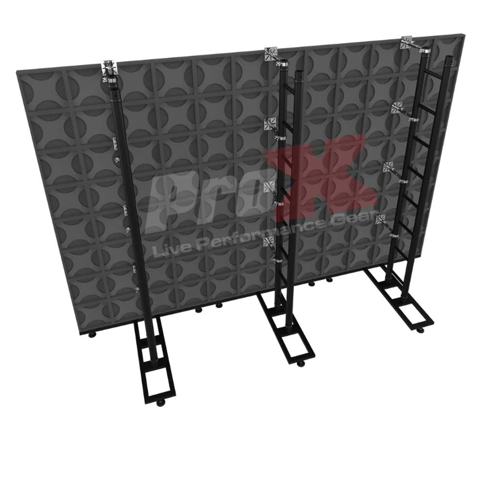 ProX XTP-GSLED3X200BLK Freestanding LED Video Display Support System Package