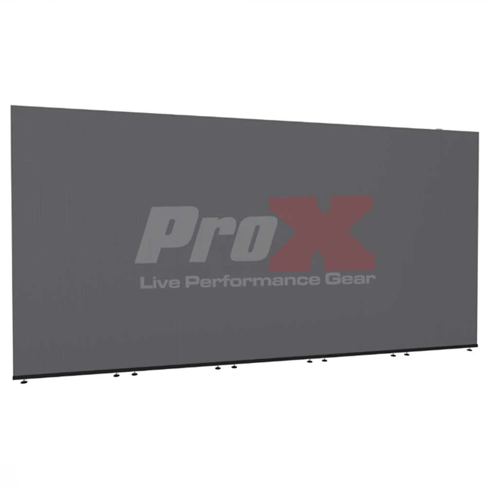 ProX Black LED Video Wall Ground Support System For Concerts And Live Event Production