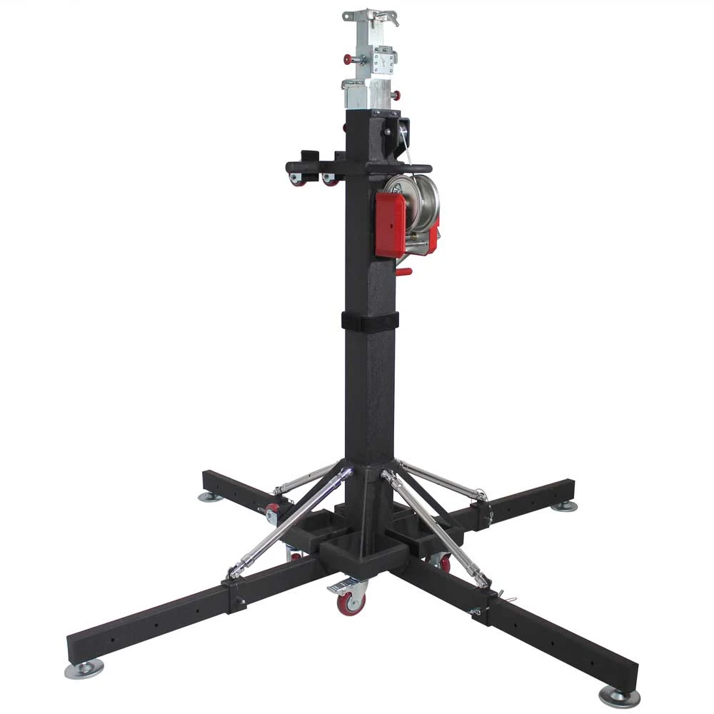 ProX 18ft Heavy-Duty Crank Truss Stand with Outrigger Base