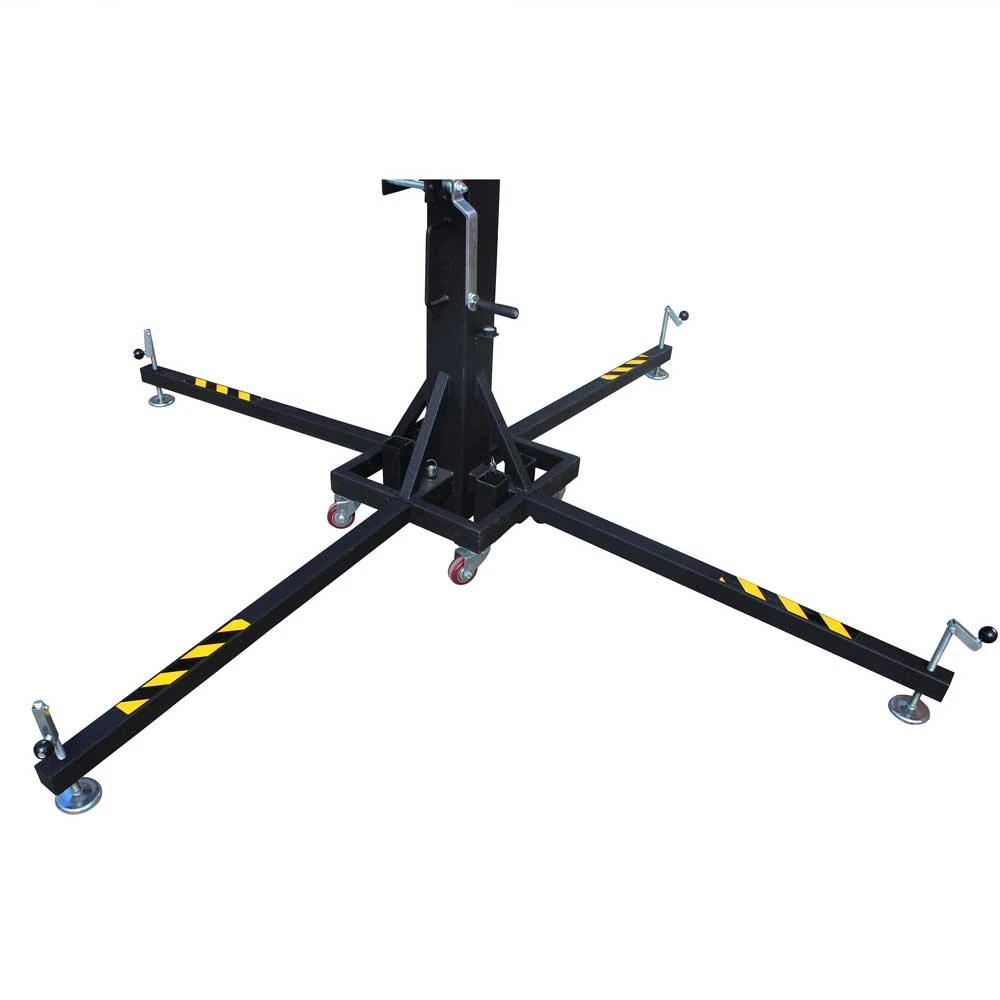 ProX XT-CRANK22FT-400 adjustable leg braces and stabilizing base