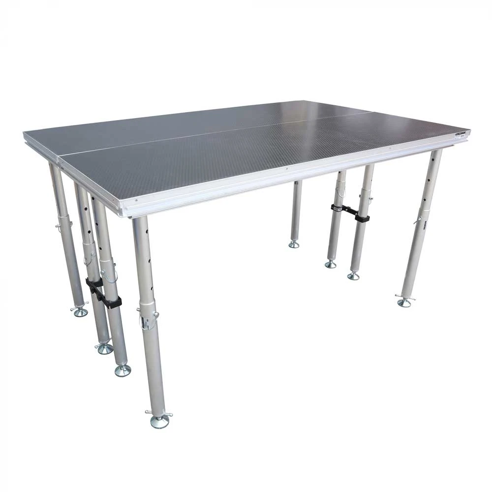 ProX StageQ 2 ft x 6 ft Platform with Ground Leveling Feet
