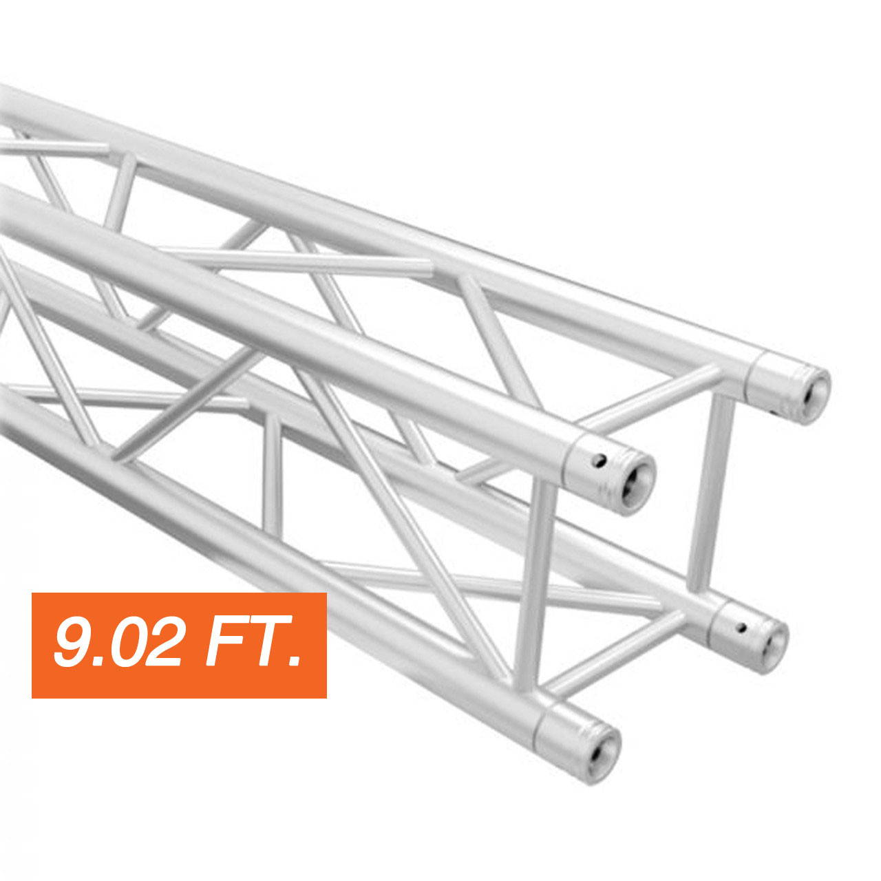 Global Truss SQ-4112-275 9.02ft F34 Square Truss Segment