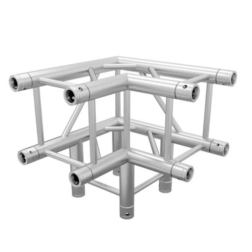 Global Truss SQ-4126 F34 3-Way 90° Square Truss Corner