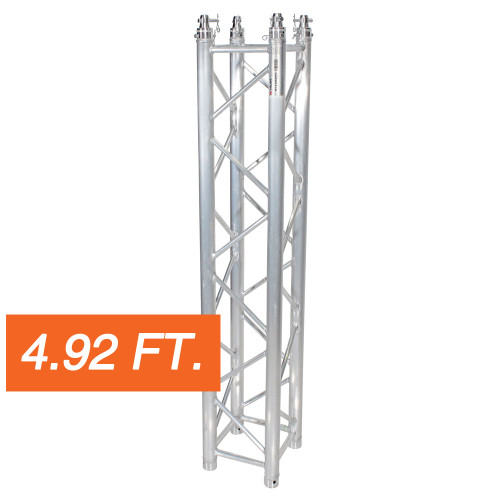 ProX KT-F34SQ492 4.92Ft. 1.5M K-Truss F34 Economy Light-Structural Aluminum Truss-1.5mm Wall ProX KT-F34SQ492 4.92Ft. 1.5M K-Truss F34 Economy Light-Structural Aluminum Truss-1.5mm Wall