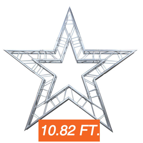 ProX XT-STAR1082 10.82FT (3.30M) Diameter Square Truss Star Segment (10 sections)