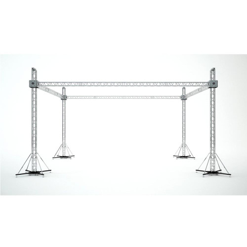 ProX XTP-GS403023 Stage Flat Roofing System Package With 4 Chain Hoists-40 Ft W x 30 Ft L x 23 Ft H ProX XTP-GS403023 Stage Flat Roofing System Package With 4 Chain Hoists-40 Ft W x 30 Ft L x 23 Ft H