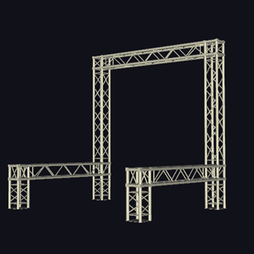 ProX XTP-E1010-2 10' x 10' Exhibition Module Stand Truss Package