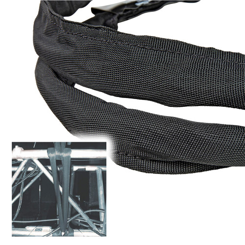 ProX XT-SLINGR09 9ft SpanSet slings truss rigging SteelTex™ Round Stage with aircraft steel cable inside